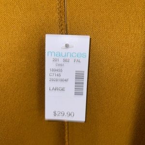 Maurice’s gold blazer